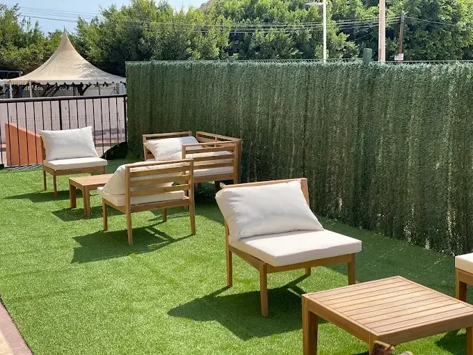 Zona de descanso exterior con sillones