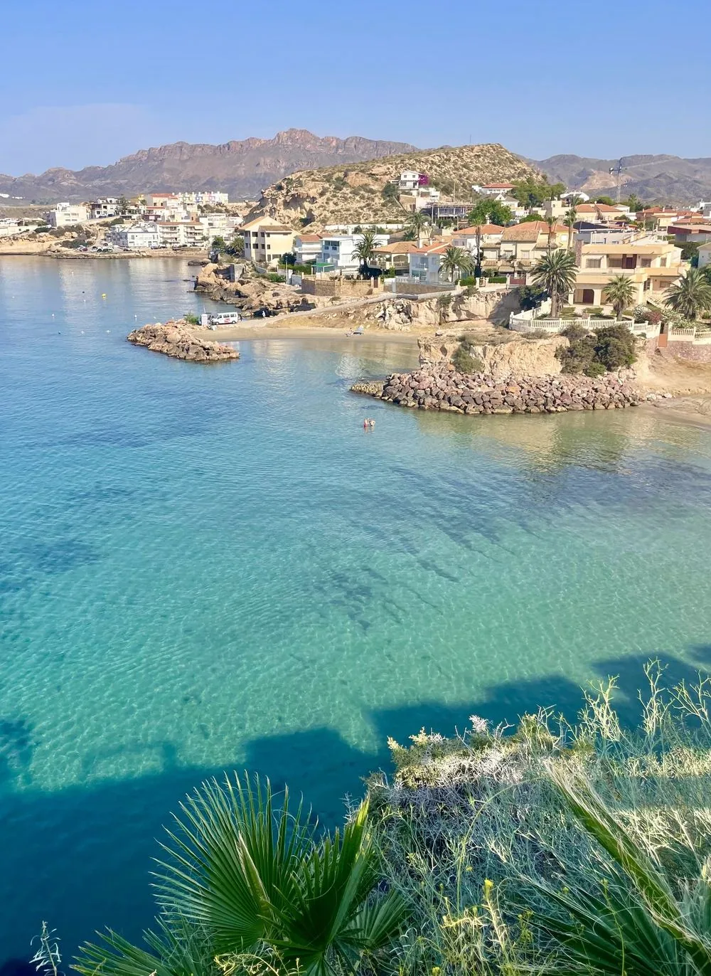 Playa de Costa Tranquila, a 200 metros del hotel